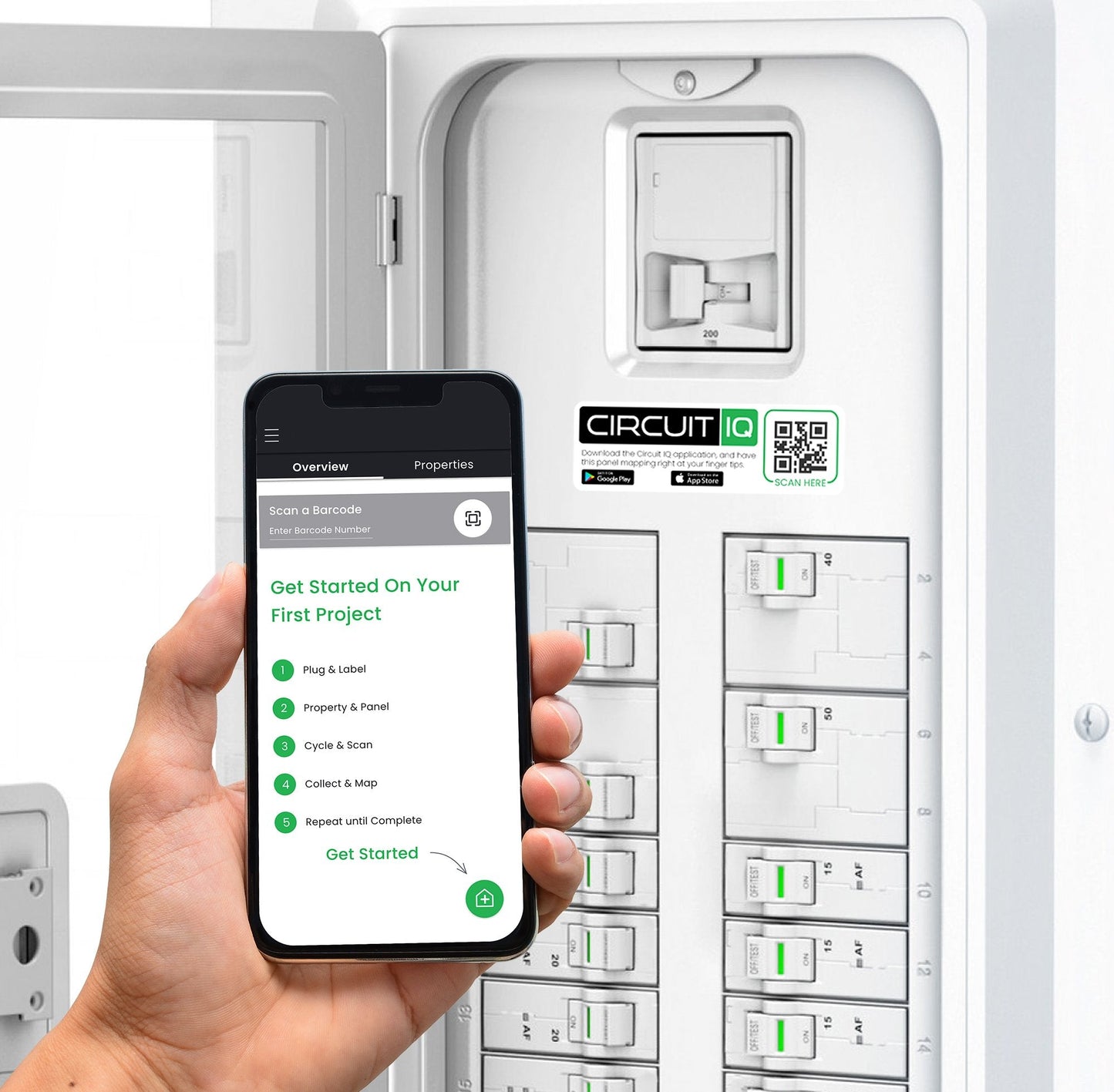 Circuit IQ Electrical Panel Mapping Kit - 30 Mappers